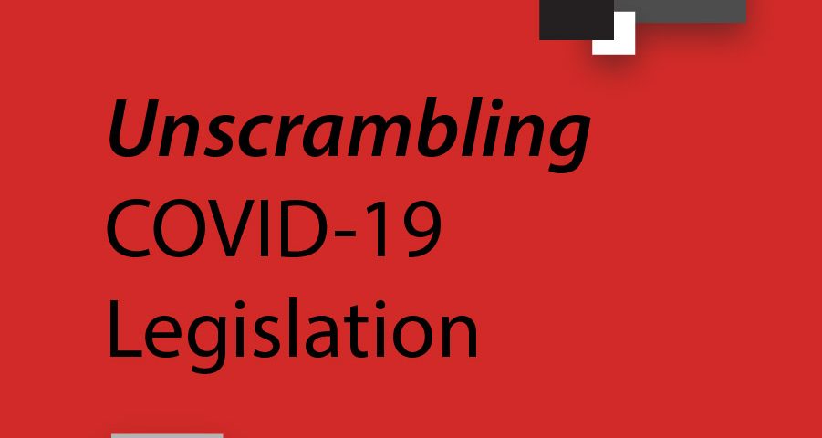 Unscrambling COVID-19 Legislation
