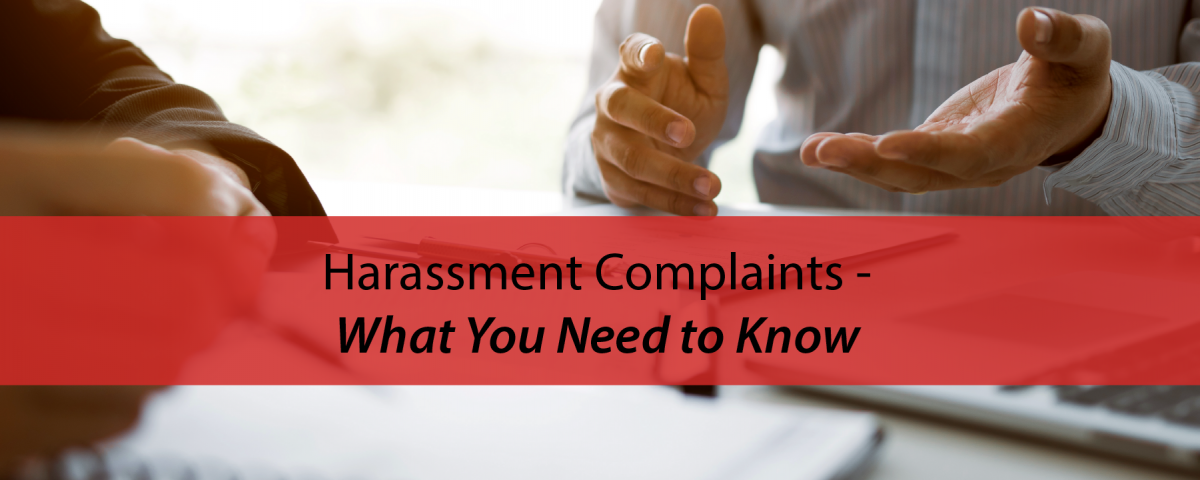Harassment Complaints