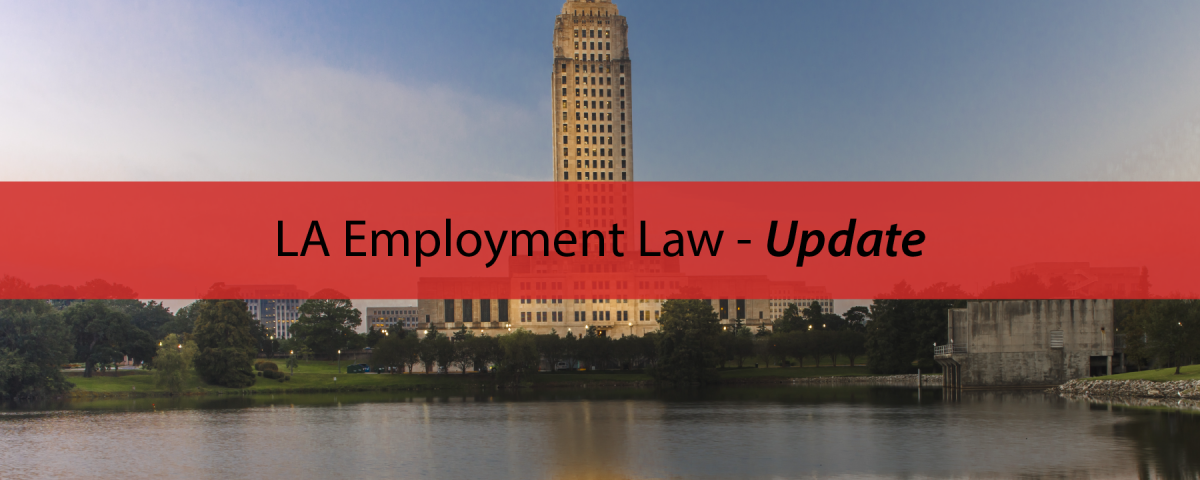 LA Employment Law Update